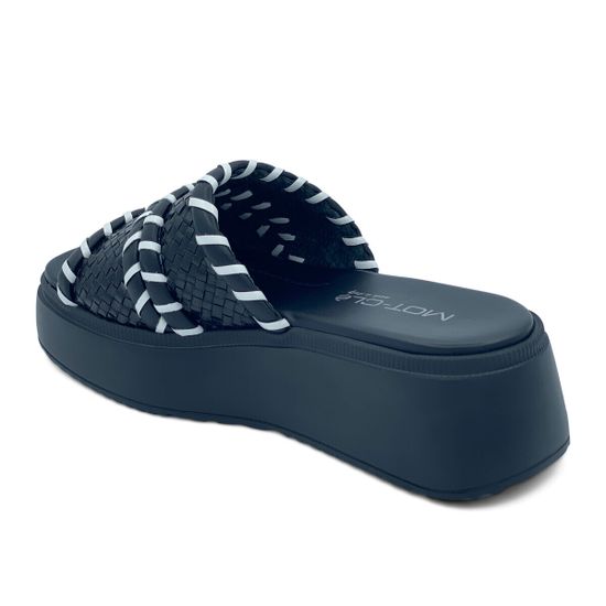 Сабо на толстой подошве MOT CLE черные кожаные - фото 3, MOT2246 MOT