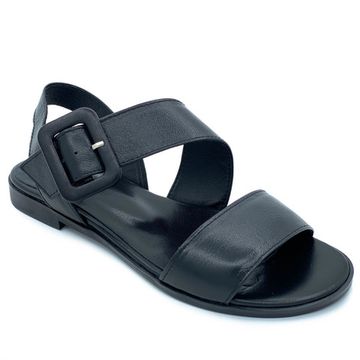 Босоножки Cover черные кожаные - фото 2, 1334-1 COV