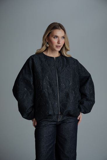 Бомбер Tuffoni черный - фото 4, 7726001 TUF NERO