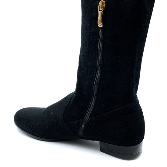 Сапоги Giorgio Piergentili черные замшевые демисезонные - фото 7, 658 GP CAMOSCIO