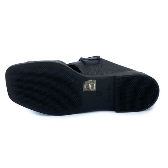 Сабо Donna Soft черные кожаные - фото 4, MOT2041 DS