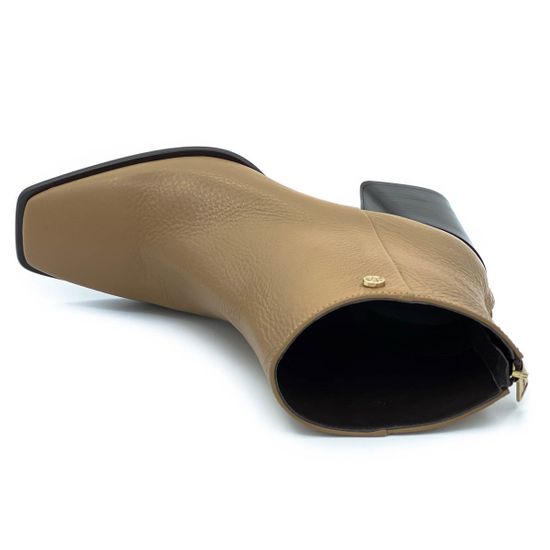 Ботильоны Tiffi бежевые кожаные демисезонные - фото 5, Q539/70C TI BEIGE