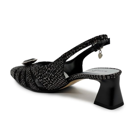 Туфли женские Ilasio Renzoni замшевые черные - фото 3, 8006 IR