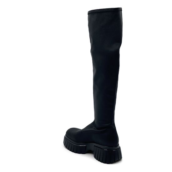 Сапоги Fru.It полиуретановая кожа черные на байке - фото 3, 8450L FR