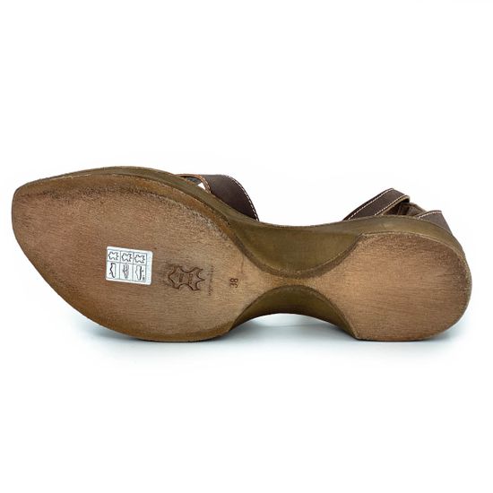 Босоножки Fru.it коричневые кожаные - фото 4, 8002 FR