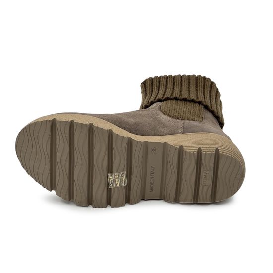 Ботинки KELTON замша/текстиль светло-серые на байке - фото 4, AG1730L KEL TORBA2026