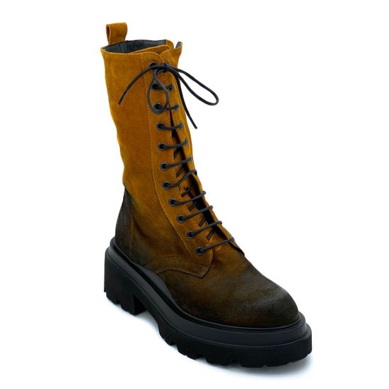 Ботинки Fru.it коричневые замшевые Байка - фото 2, 7682L FR